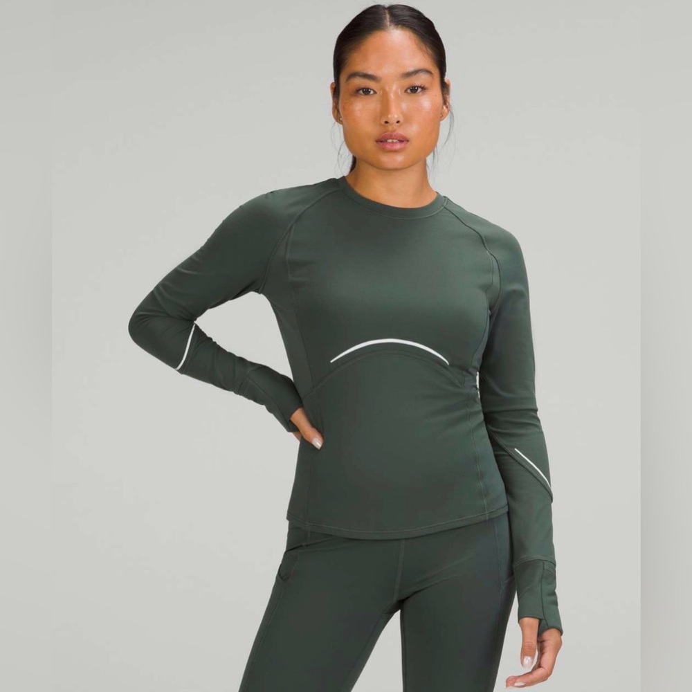 Lululemon Rulu Reflective Running Performance Long Sleeve Shirt 6 EUC Activewear - Picture 11 of 11